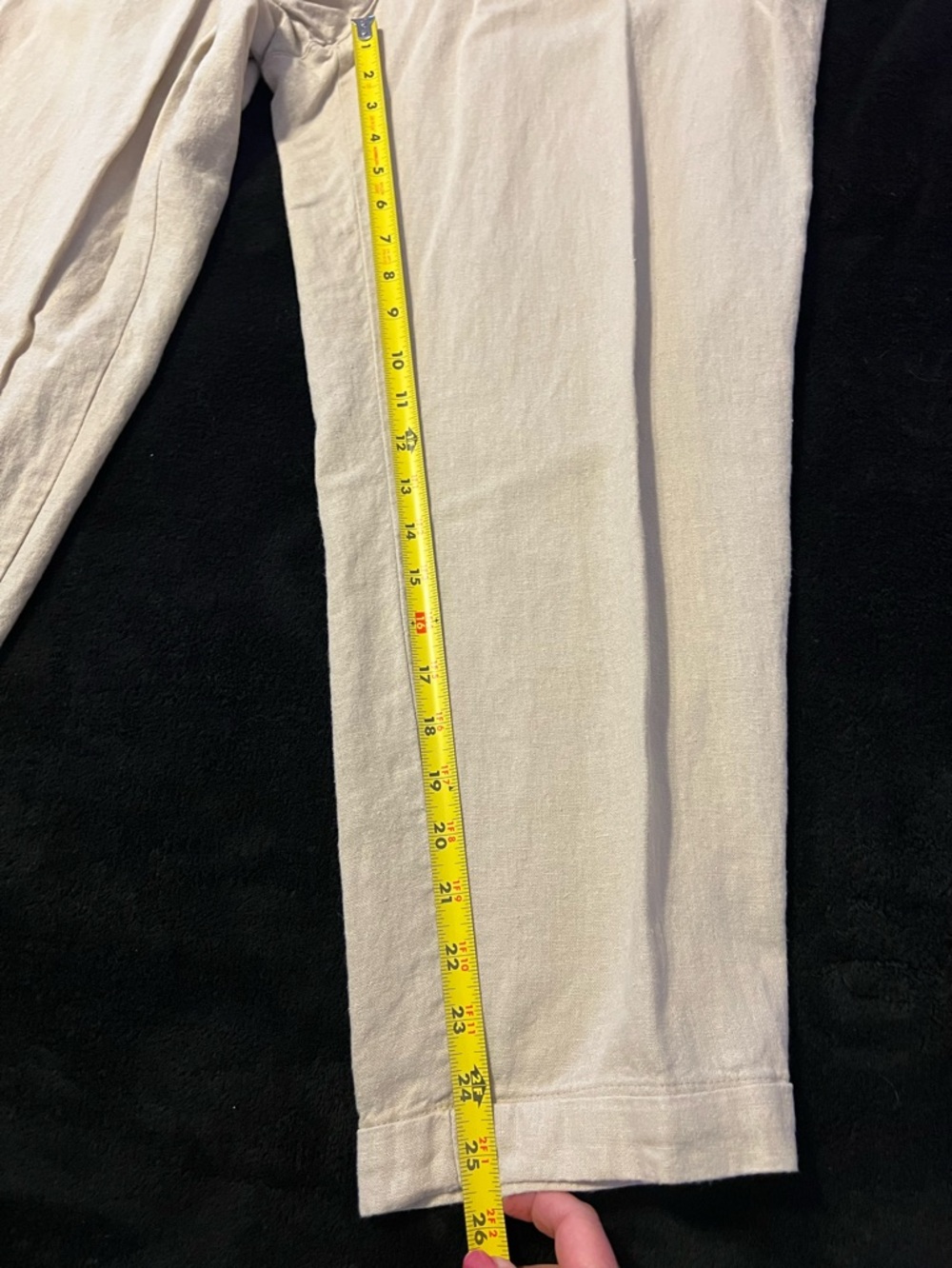 GUC Old Navy Lightweight Drawstring Linen Pants Women’s XL - Picture 6 of 7